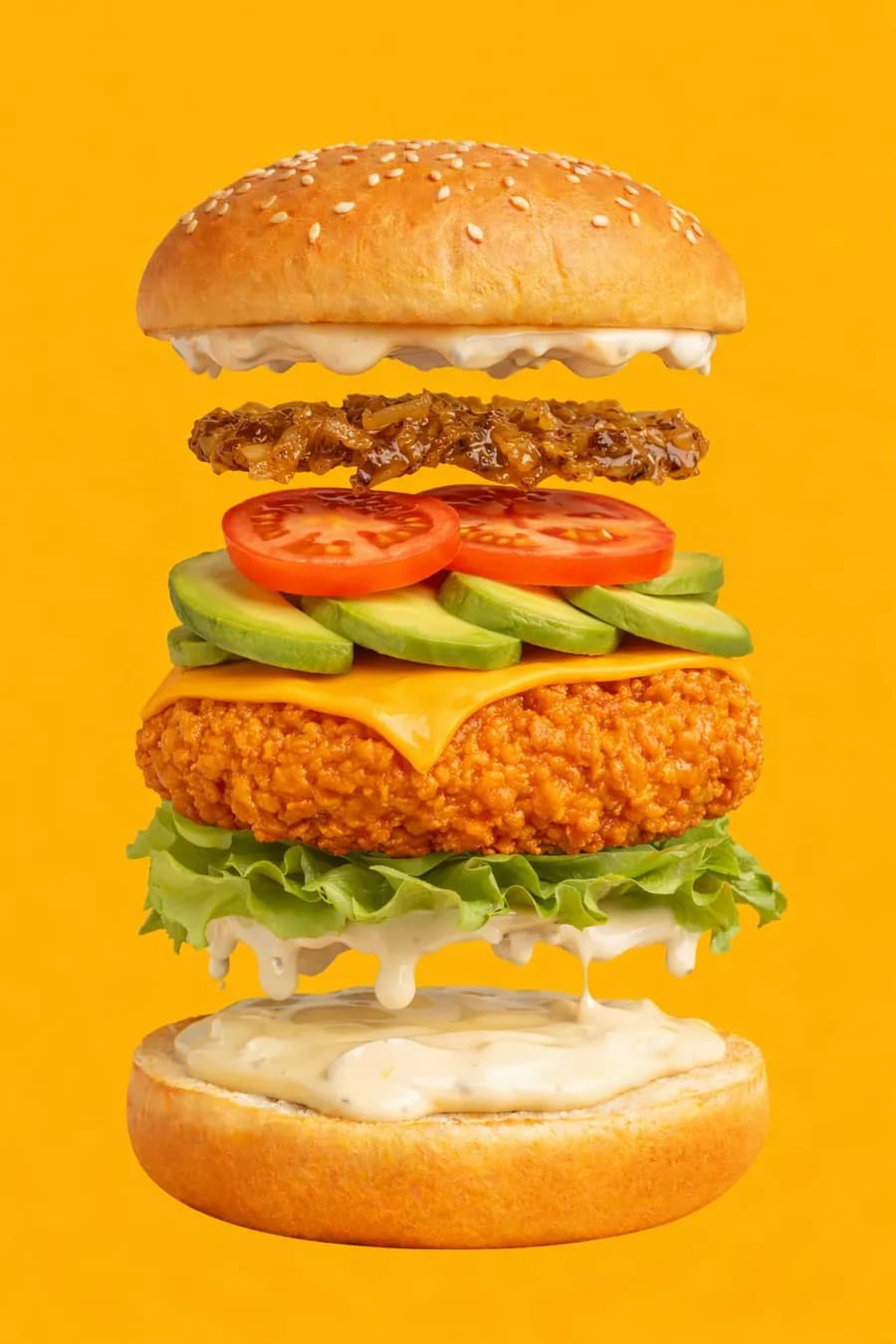 Supera a tu Ex — Sándwich "Me Dejaste Pollito" + papas fritas